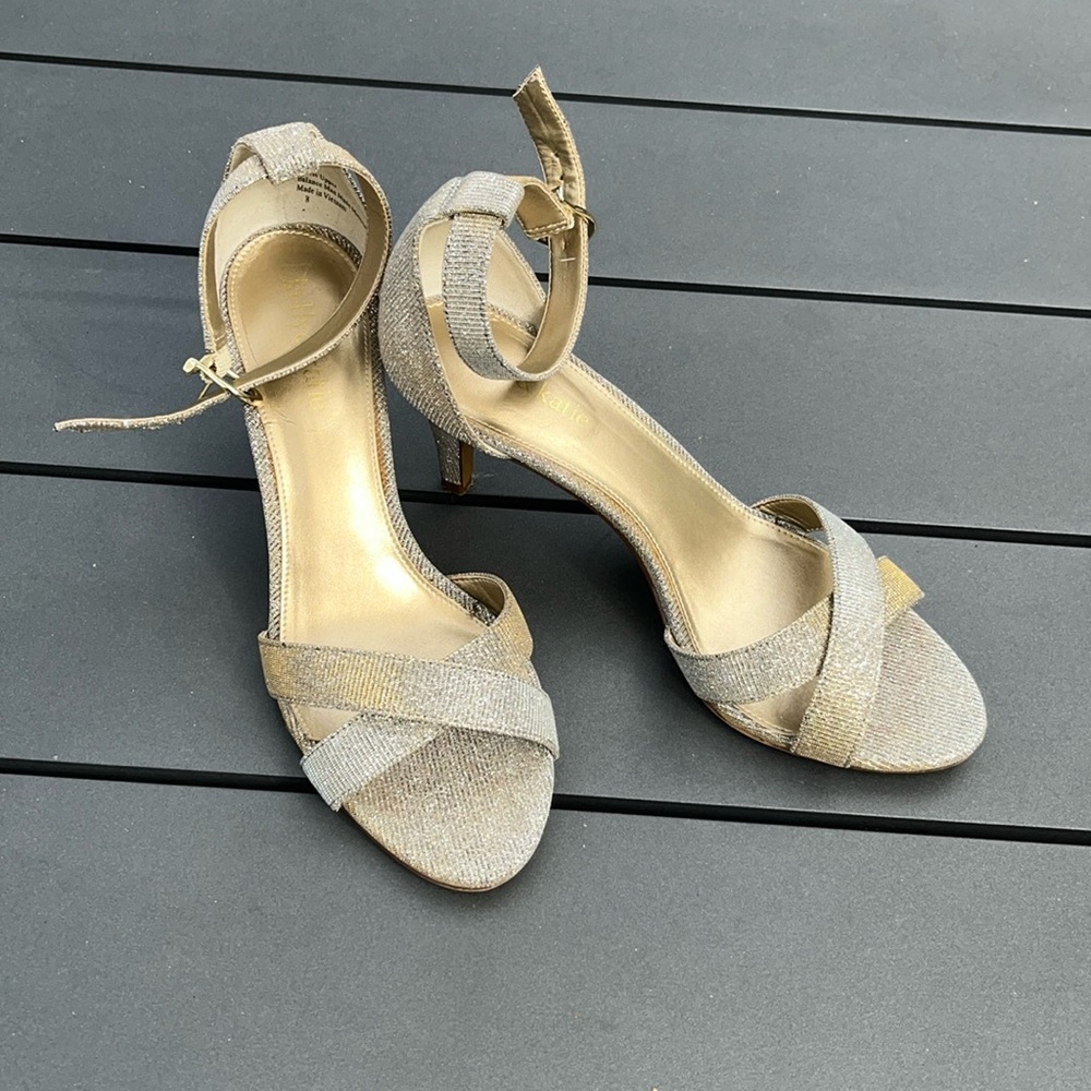 Kellie & Katie sparkle open toe